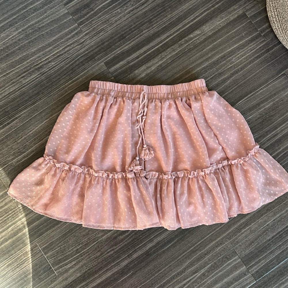 Rouge Mini Skirt